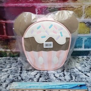 X Disney Mickey Mouse Sweet Tooth Cupcake Cosmetic Bag